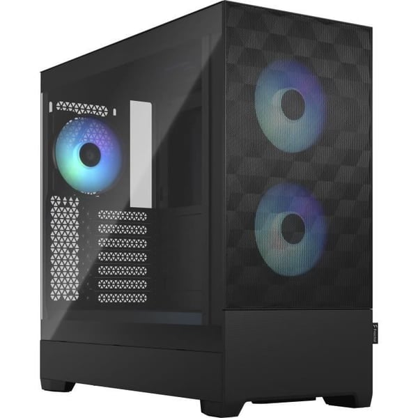 PC-kotelo - FRACTAL DESIGN - Pop Air RGB Musta TG - Musta (FD-C-POR1A-06)