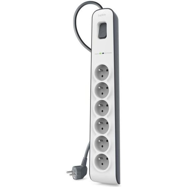 Belkin överspänningsskyddsremsa 6 uttag BSV603ca2M
