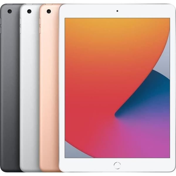 APPLE - 10,2" iPad (2020) WIFI + CELLULAR 128GB - Silver - Begagnad - Utmärkt skick