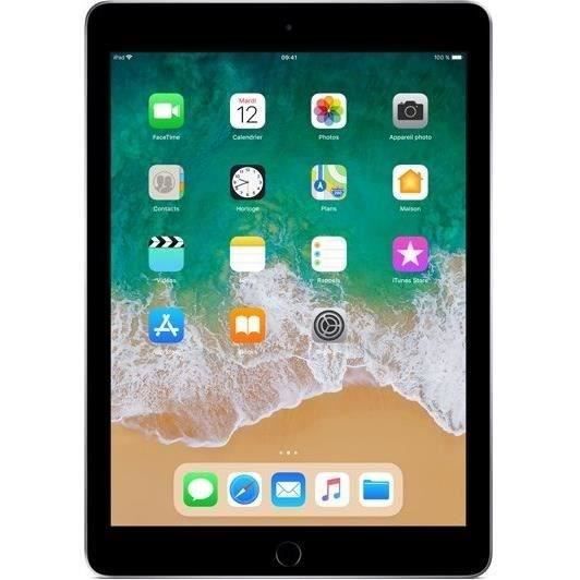iPad 9,7" Retina 32GB WiFi Silver 5:e generationen - Begagnad - Bra skick