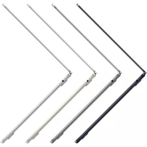 MacBook Air 13" 2022 M2 3,5 Ghz 8 Go 256 Go SSD Grå Sidereal - Refurbished - God skick