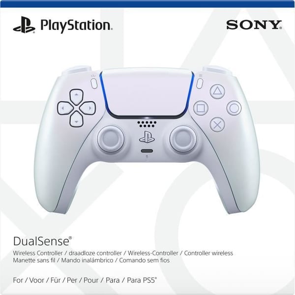 Langaton DualSense® -ohjain - Chroma Pearl I PS5 ja PC