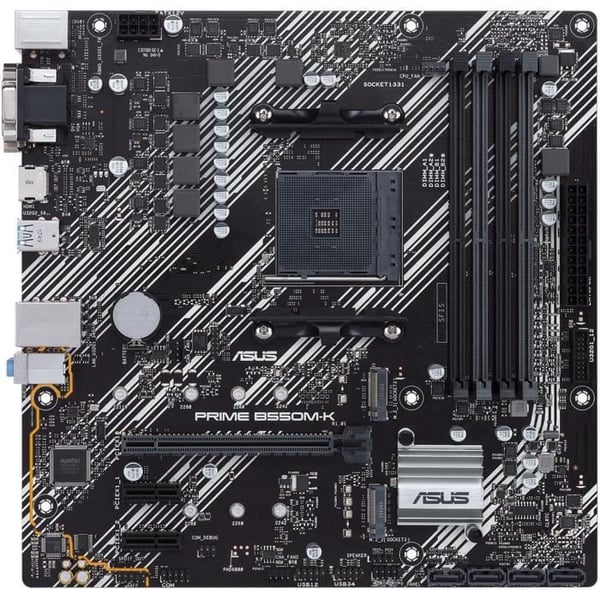Moderkort - ASUS - PRIME B550M-K - AMD B550 - AM4-plats micro ATX