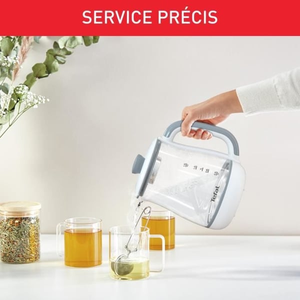 Tefal Tastea glasmaskine til te, 8 temperaturer, 1,5 L, BJ551B10