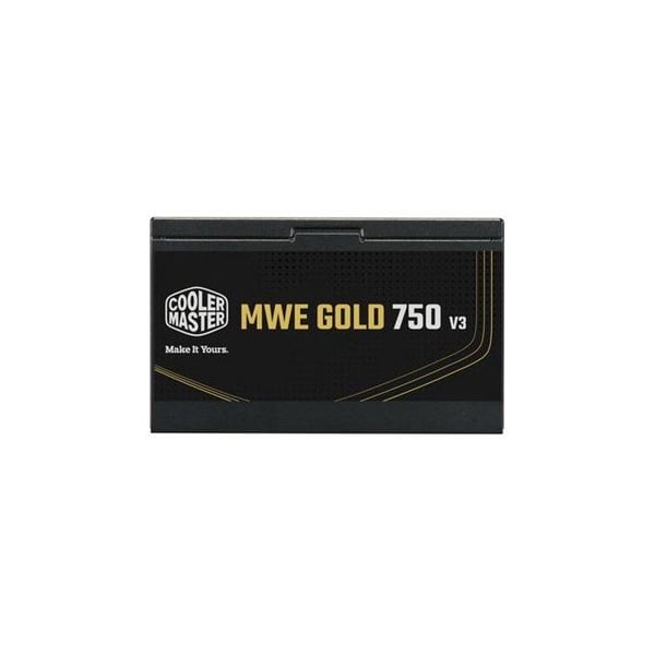 Energikälla PC - COOLER MASTER - MPE-7506-ACAG-BEU - MWE Gold 750 V3 icke modulär - ATX 3.1 - 80+ GULD - 750 W
