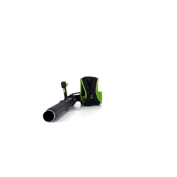GREENWORKS Rygblæser elektrisk GD60BPBK4 - 60 V - 1 batteri 4 Ah + 1 oplader - Grøn