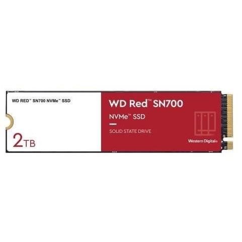 WESTERN DIGITAL - Red SN700 WDS200T1R0C - SSD-hårddisk - 2 To - Intern - M.2 2280 - PCIe 3.0 x4 (NVMe)