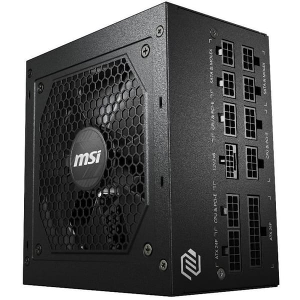 MSI MAG A850GL PCIE5 PC-strömförsörjning - 850W 80+ Gold Modular