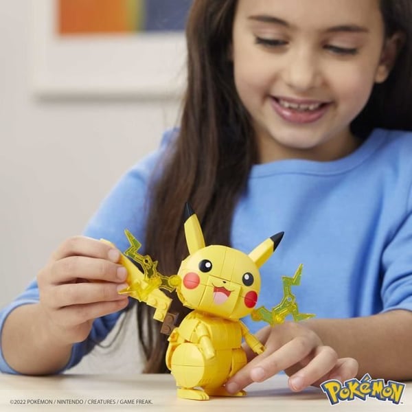 Mega Construx - Pokemon Pikachu att bygga - Bygga klossar - från 7 år och uppåt GMD31