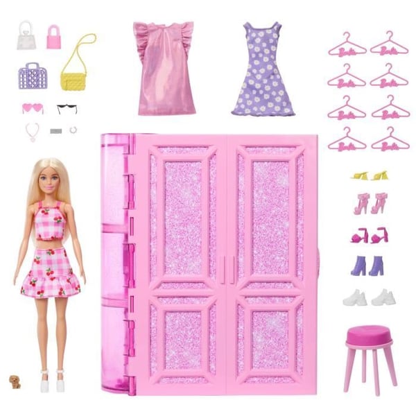 Barbie-Dream Dressing-Box HXD58