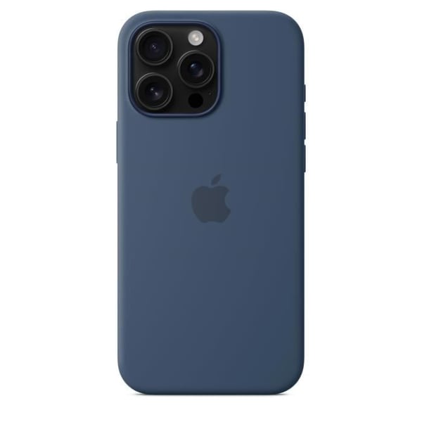 APPLE iPhone 16 Pro Max - Silikonfodral med MagSafe - Denim