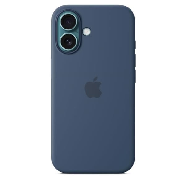 APPLE iPhone 16 - Silikonetui med MagSafe - Denim