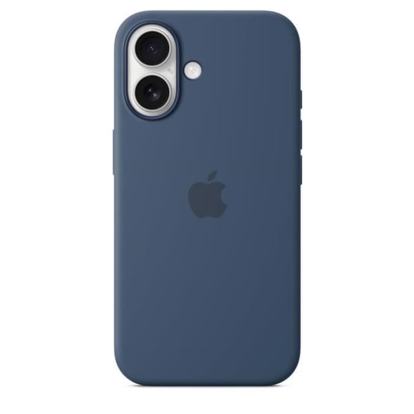 APPLE iPhone 16 - Silikonetui med MagSafe - Denim