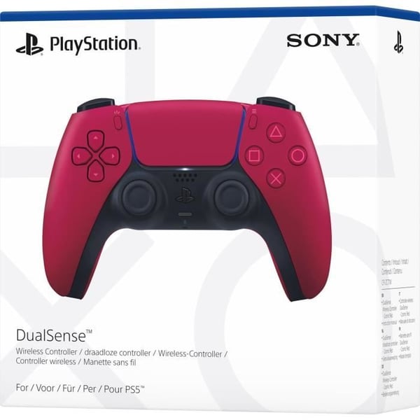 Langaton DualSense™-ohjain - Cosmic Red I PS5 ja PC