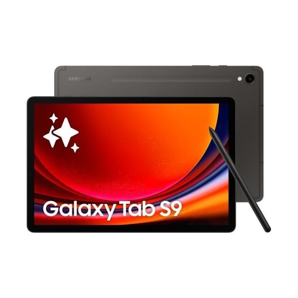 SAMSUNG Galaxy Tab S9 11" WIFI 256GB Touch Tablet Antracit