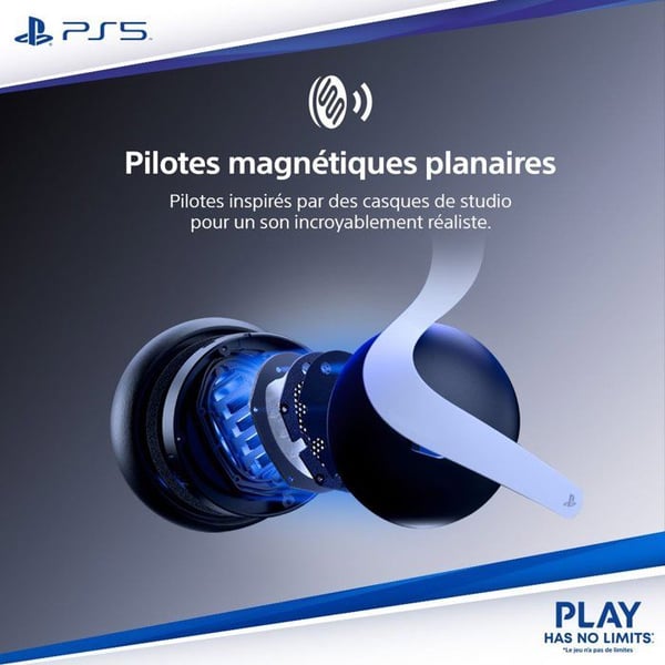 Trådløst PS5 headset - PULSE Elite
