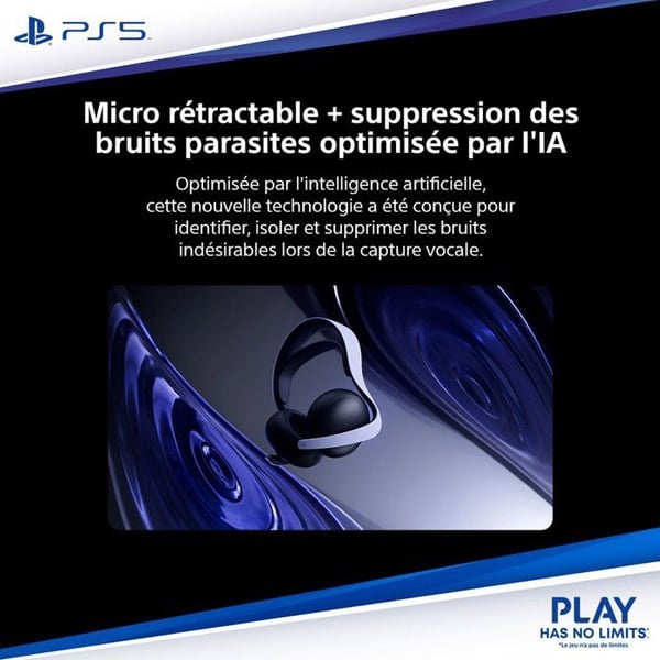 Trådløst PS5 headset - PULSE Elite