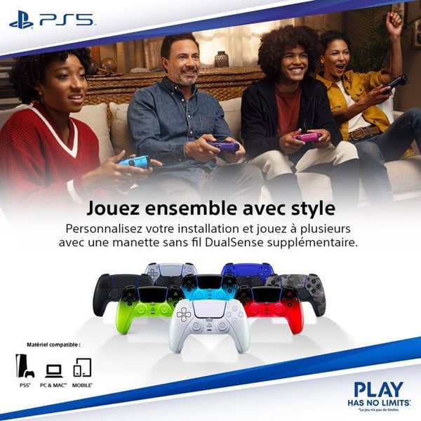 Trådlös handkontroll DualSense® - Galactic Purple I PS5 och PC
