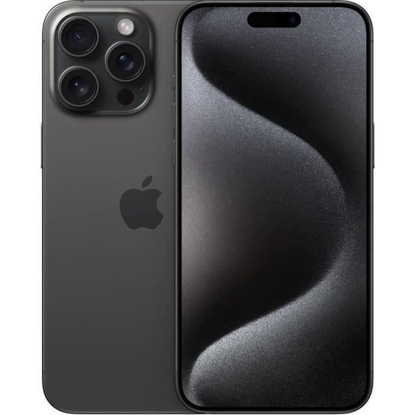 APPLE iPhone 15 Pro Max 256GB svart titan (2023) - Begagnad - Utmärkt skick