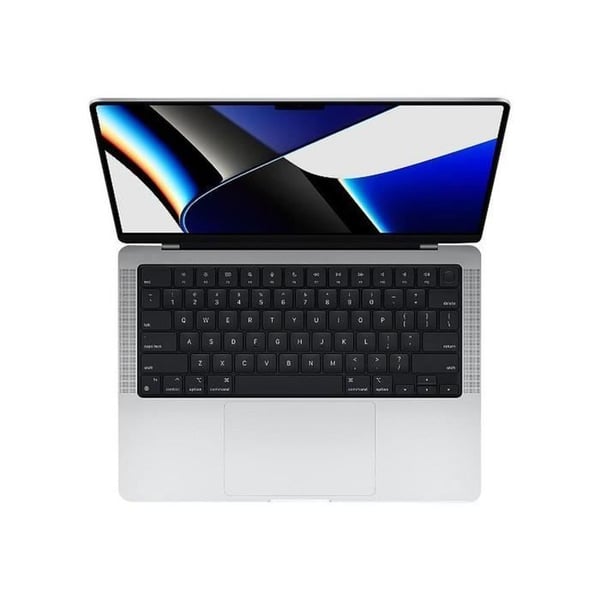 MacBook Pro Retina 14" M1 Pro 3,2 Ghz 16 Go 512 Go SSD Silver GPU 14 - CPU 8 (2021) - Refurbished - Utmärkt skick
