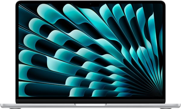MacBook Air 13" M3 4,1 Ghz 16 Go 512 Go SSD Sølv (2024) GPU 8 - CPU 8 - Renoveret - Fremragende stand- REFURBISHED