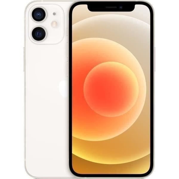 APPLE Iphone 12 Mini - 64 Go - Vit (2020) - NYTT BATTERI - Begagnad - Utmärkt skick