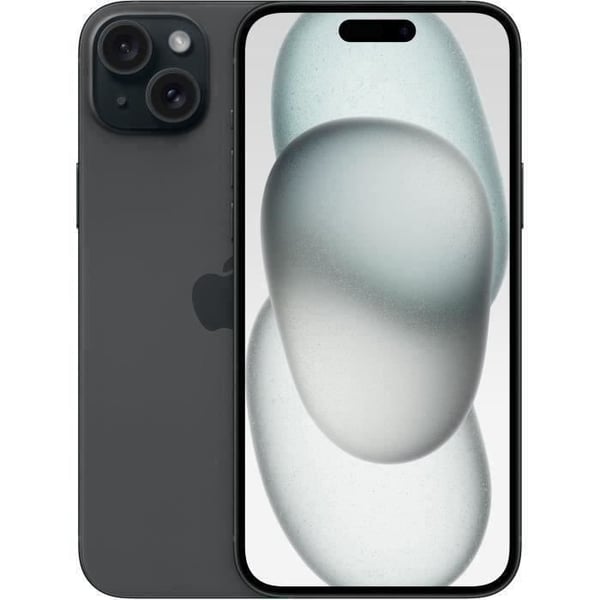 APPLE iPhone 15 Plus 128GB Svart (2023) - NYTT BATTERI - Begagnad - Utmärkt skick