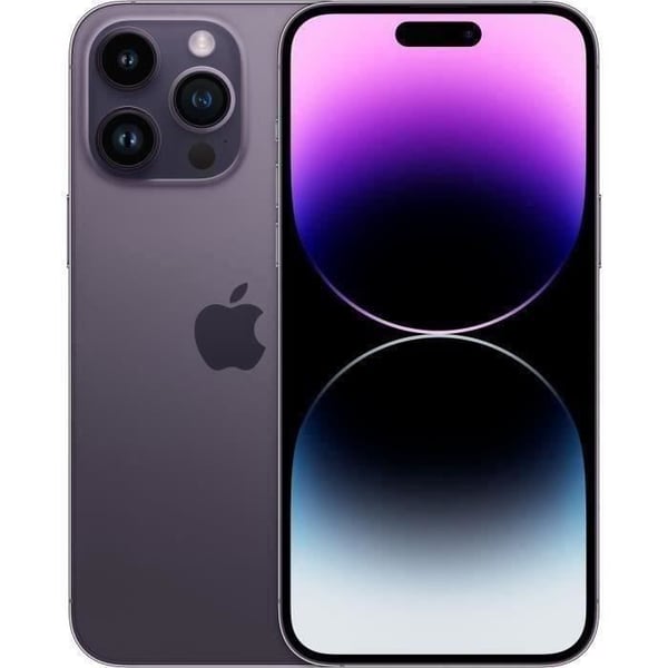 APPLE iPhone 14 Pro Max 256GB Djup Lila - NYTT BATTERI - Återfurbished - Utmärkt skick