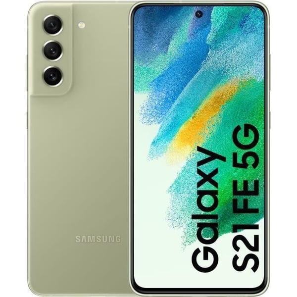 SAMSUNG Galaxy S21 FE 128GB Olive - Begagnad - Utmärkt skick
