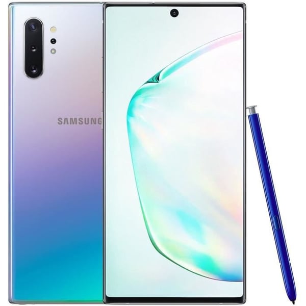 SAMSUNG Galaxy Note 10+ 5G 256 GB stellar silver - Begagnad - Utmärkt skick