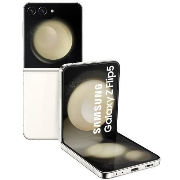 SAMSUNG Z Flip5 256 GB Cream (2023) - Begagnad - Utmärkt skick
