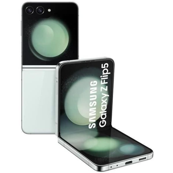 SAMSUNG ZFlip5 256G Vattengrön (2023) - Begagnad - Utmärkt skick