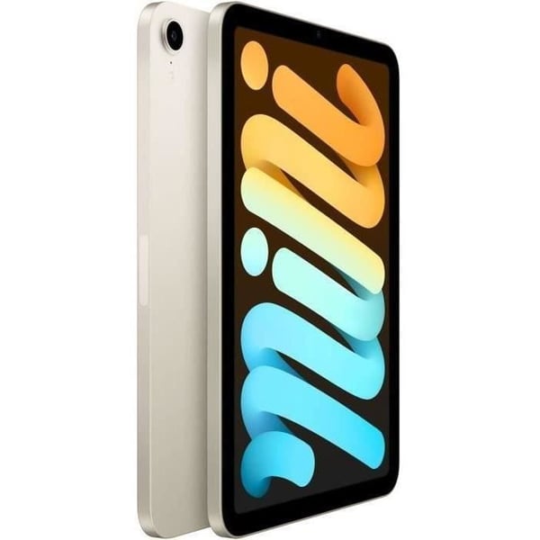 Apple - iPad mini (2021) - 8,3" WiFi - 256 GB - Stellar Light - Renoverad - Utmärkt skick- REFURBISHED