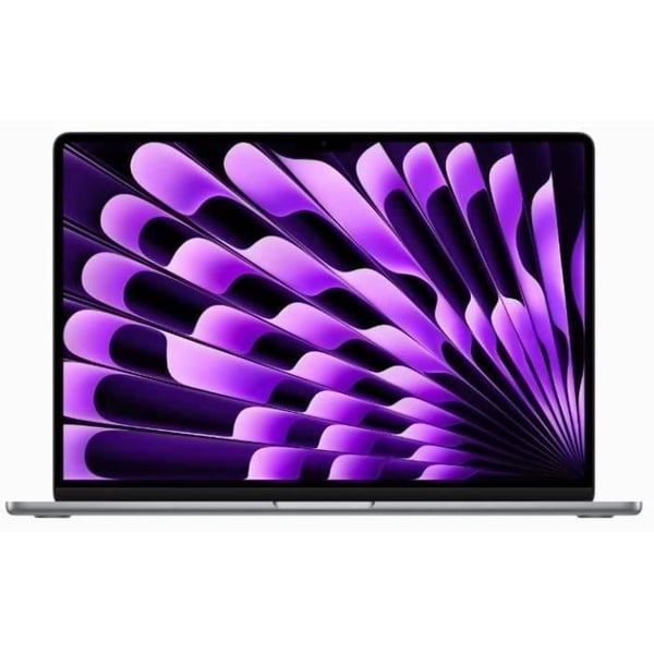 Apple - 15,3" MacBook Air M2 (2023) - RAM 8Go - Lagring 256Go - Grå Sideral - AZERTY (2023) - Återvunnen - Utmärkt skick