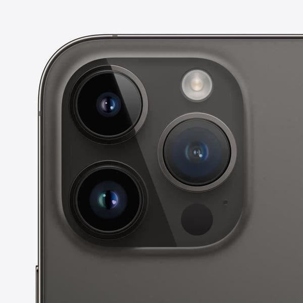 APPLE iPhone 14 Pro Max 128GB Space Black - NYTT BATTERI - Begagnad - Utmärkt skick