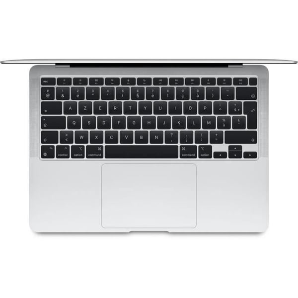 Apple - 13,3" MacBook Air (2020) - Apple M1-processor - RAM 16Go - Lagring 512Go - Silver - (2021) - Refurbished - Utmärkt skick
