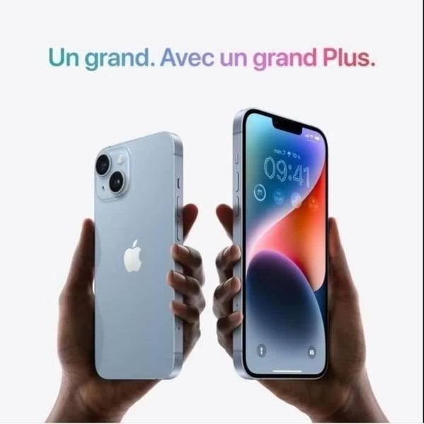 iPhone 14 256GB Gul (2023) - Begagnad - Utmärkt skick