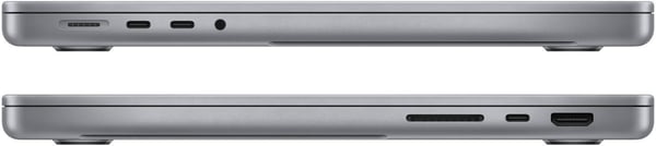 MacBook Pro Retina 14" M2 Pro 3,5 Ghz 16 Go 1 To SSD Grå Sidéral (2023) GPU 19 - CPU 12 - Begagnad - Utmärkt skick