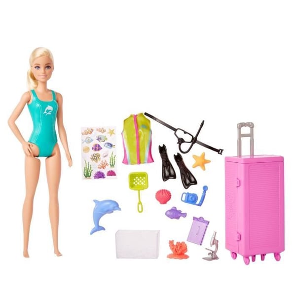 Barbie - Barbie Dykare - Docka - 3 År Och Uppåt