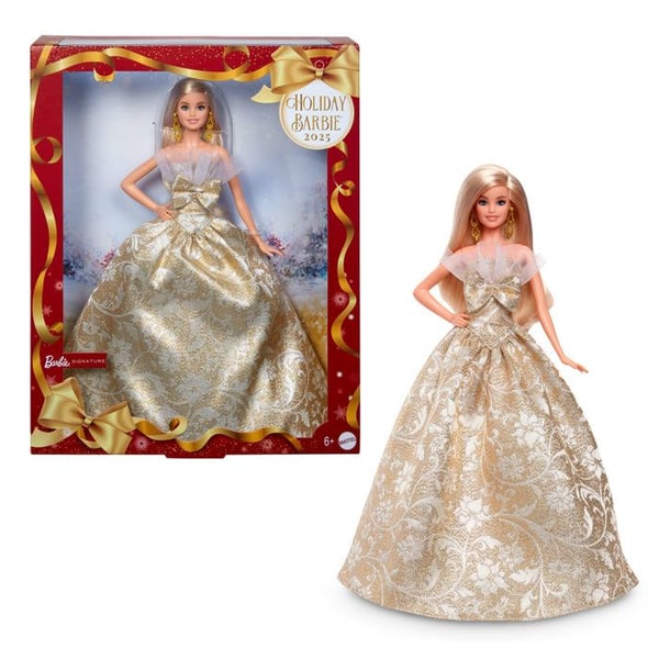 Barbie - Poppan Glad Jul - Blond Poppan - JBH95