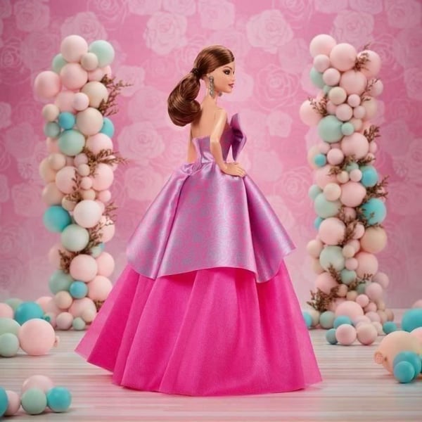 BARBIE glædelig fødselsdag Dukke Mattel - JBJ07