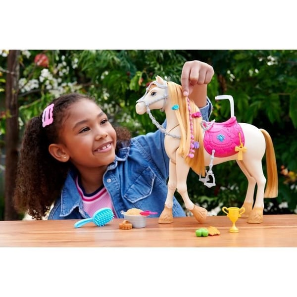 BARBIE MYSTERIES - Jakten på den förlorade hästen Barbie och hennes häst Tornado, HXJ42