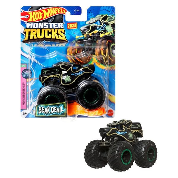 Hot Wheels - Monster Truck - Bil med gigantiska hjul - Slumpmässig modell