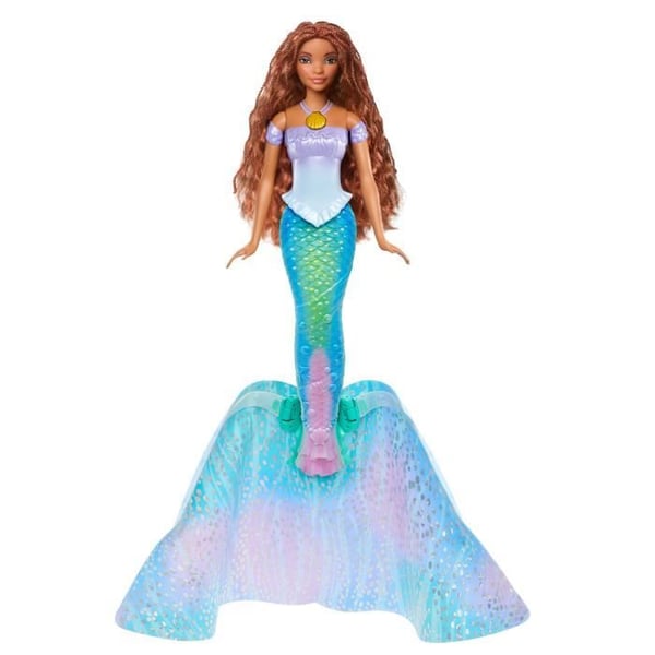 Disney-Den lilla sjöjungfrun-Ariel Transformable Human and Mermaid Doll HLX13