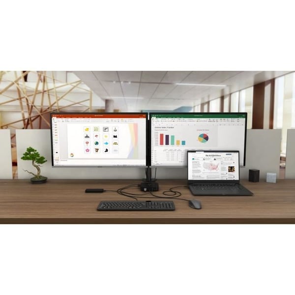i-tec - USB-C dockningsstation 2x4K