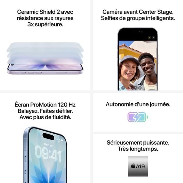 APPLE iPhone 17 512GB Lavendel