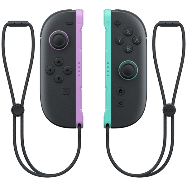 Par af Joy-Con 2 Lys Lilla & Lys Grøn til Nintendo Switch 2