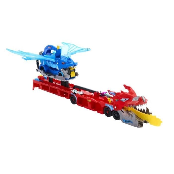 Hot Wheels - 2-i-1 Transportør Drager Hot Wheels City - Hot Wheels - JBM72