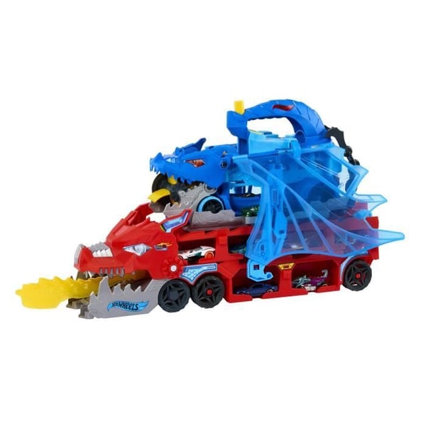 Hot Wheels - 2-i-1 Transportør Drager Hot Wheels City - Hot Wheels - JBM72