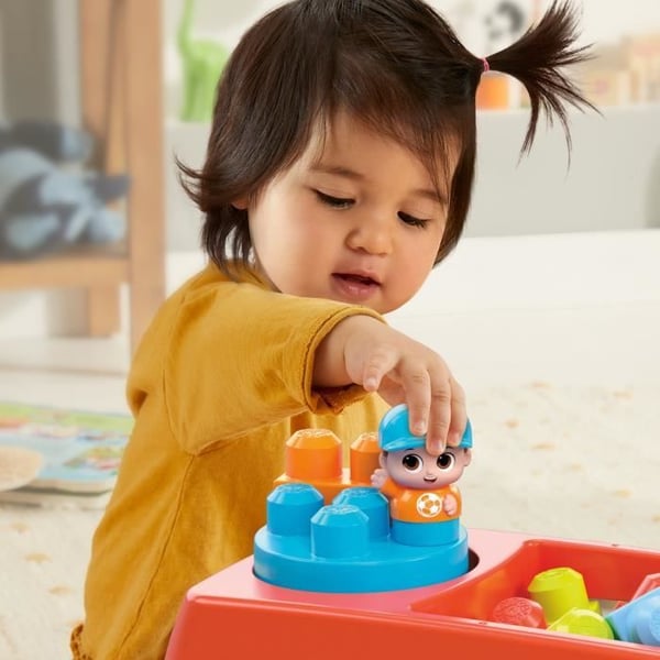 MEGA BLOKS-Wagon Tourni-Blocs HHN00